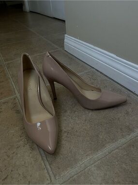 Nine West pink Pointed-Toe pencil heel